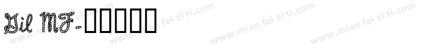 Gil MF字体转换